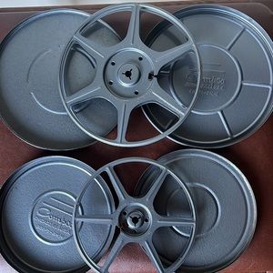 Vintage Compco 8mm film canisters